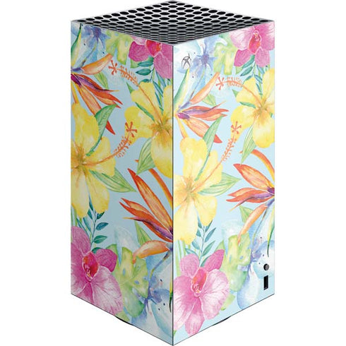 Tropical Daze XBox Series X Digital Edition Console Skin